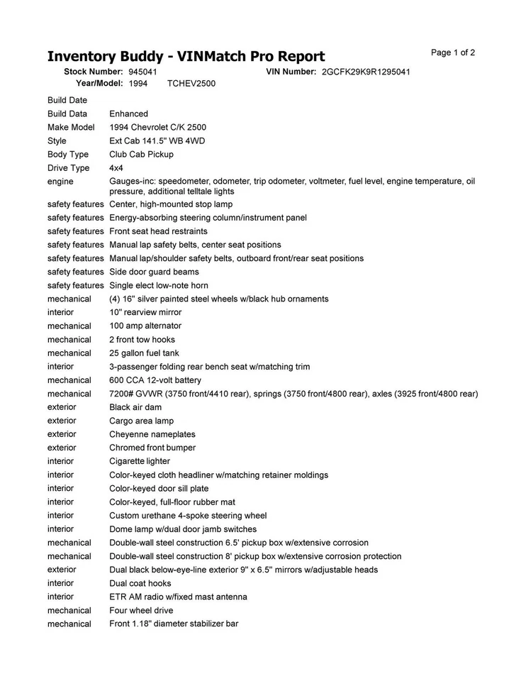 Engine 8-350 5.7L Gasoline VIN K 8th Digit Fits 87-96 CHEVROLET 30 VAN 369629 - Image 4 of 4