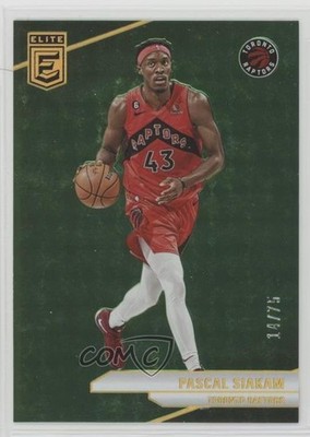 2023-24 Donruss Elite Neon Green 14/75 Pascal Siakam #126 0w8