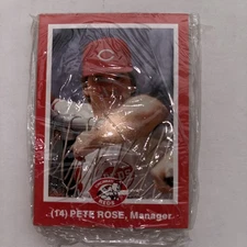 1988 Kahn’s Cincinnati Reds Team Set Pete Rose Barry Larkin SEALED RARE