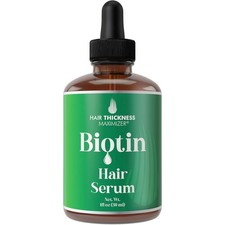 Biotin Oil for Hair Growth. Strengthens  Hydrates Thinning, Dry Hair for a H...