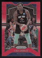 2020 Panini Prizm WNBA #45 Tina Charles Ruby Wave