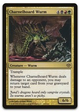 Charnelhoard Wurm #100 (LP) Conflux CON Magic MTG