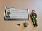 1986 GI JOE Hawk COMPLETE With ID Card, Pack, Gun & Helmet!!!