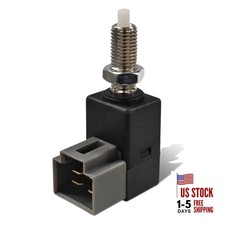 Car Brake Light Switch Replacement, 4Pin Highly Stable Stop Lamp Switch, Black