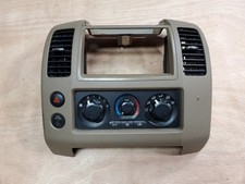 2005-2012 Nissan Pathfinder Frontier Radio Center Dash Bezel Oem Beige