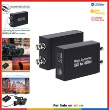 SDI to HDMI Converter 3G-SDI HD-SDI Audio De-Embedder Loopout 1080p 60Hz with