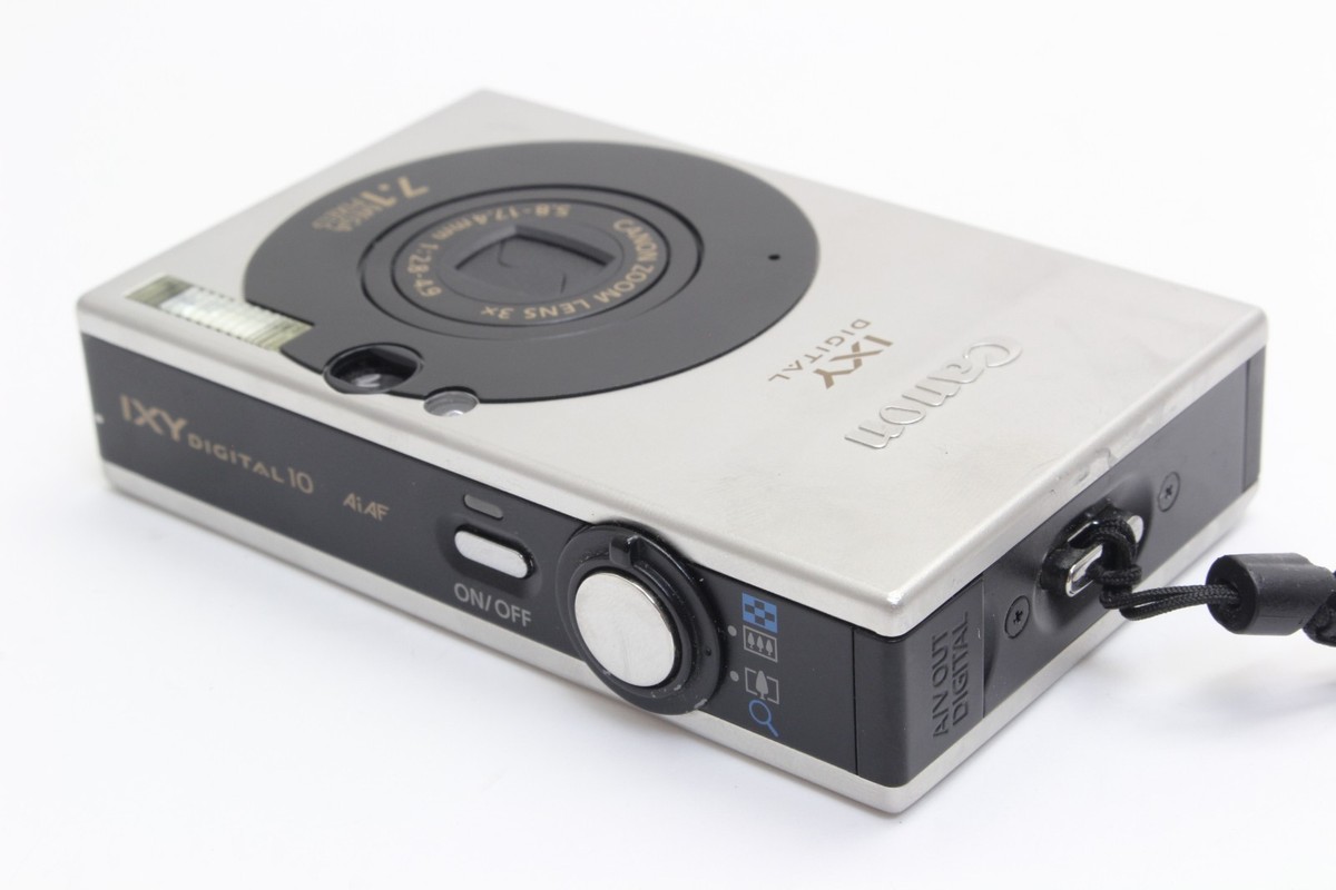 Canon キヤノン ixy digital 10 Y-7 Canon IXY DIGITAL 10 compact camera silver | eBay