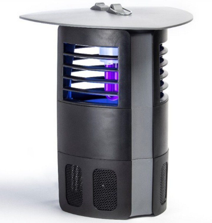Destructeur d insectes 12W Zéro Moustique 002386 noir pour l été