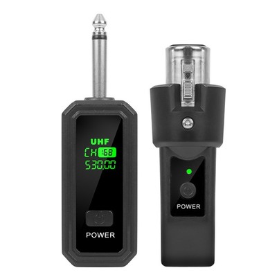 UHF-XLR-Adaptersystem, Drahtloser Mikrofonsender und -Empfänger für Dynamis6088