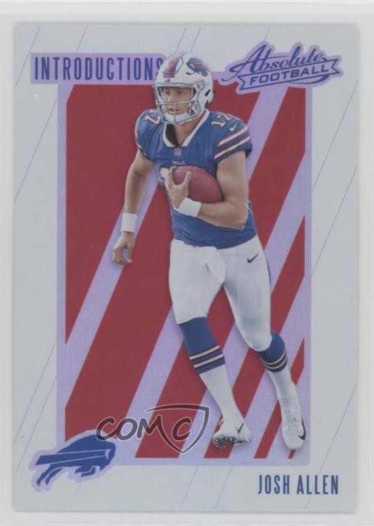 2018 Panini Absolute Introductions Josh Allen #IN-JA Rookie RC