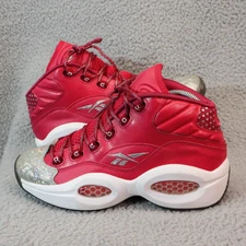 Reebok Classic Mid Question Pink Cherry M48825 Girl's Size 7.5
