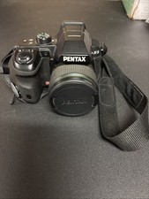 Pentax X-5 16MP DSLR Digital Camera Foldout LCD Tested W/Lens Cover