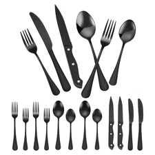 48Piece Silverware Set Stainless Steel Cutlery Flatware Utensil Kitchen for 8