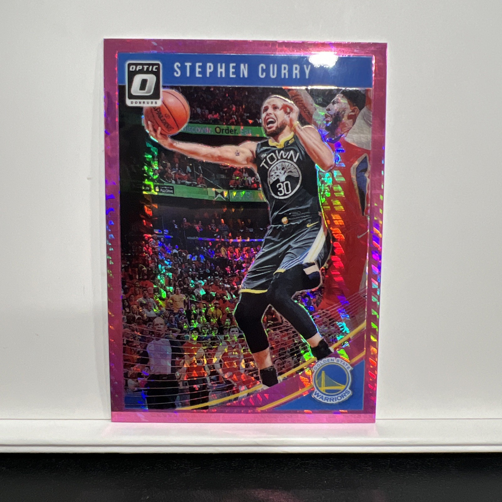 2018-19 Optic Stephen Curry Hyper Pink Prizm Refractor #2