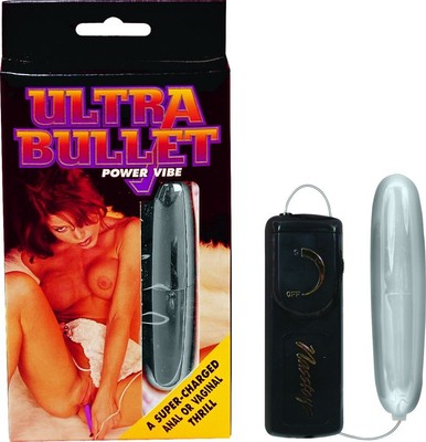 ULTRA BULLET POWER VIBE 4" INSERTABLE SILVER VIBRATOR ANAL OR VAGINAL  THRILL | eBay