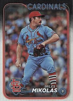 2024 Topps #287 Miles Mikolas Rainbow Foil