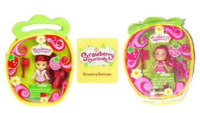 strawberry shortcake mini dolls