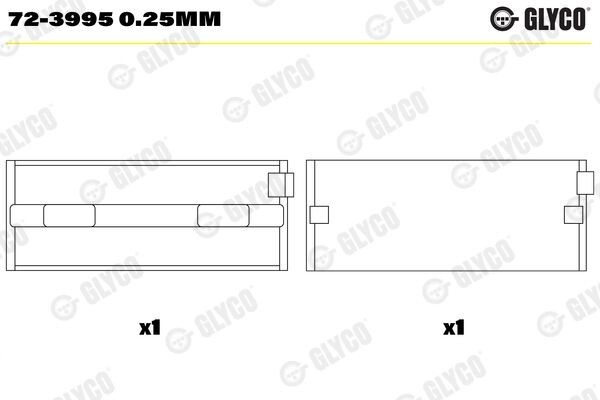Panneau de tête Opel 2.0 CDTI 0.25mm pour réparer le jeu de culasse