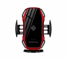 A5 Wireless Car Phone Charger Auto Clamping Smart Sensor Fast Charger Holder