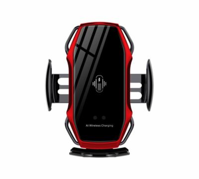 A5 Wireless Car Phone Charger Auto Clamping Smart Sensor Fast Charger Holder