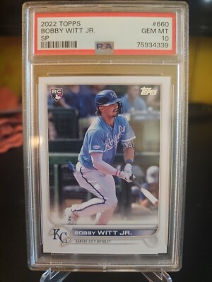 その他 MLB Bobby Witt Jr. PSA10 BOBBY WITT JR 2022 TOPPS CHROME COSMIC NUCLEUS REFRACTOR PSA 10