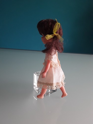 Bambola vintage, anni 60, made in Hong Kong, altezza 20 cm, plastica. - Foto 7 di 12