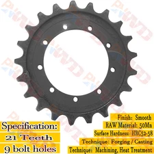 9 Holes Gear Drive Sprocket For Kubota KX91-3 KX033-4 KX71-3 Model RB511-1443