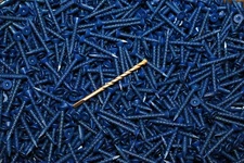 (3,000) T25 Torx Flat Head 3/16 x 1-3/4 Concrete Screws Tapcons + 3 Bits BULK