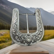 Justin Blingy Buckle New Fits 1 1/2" Belt