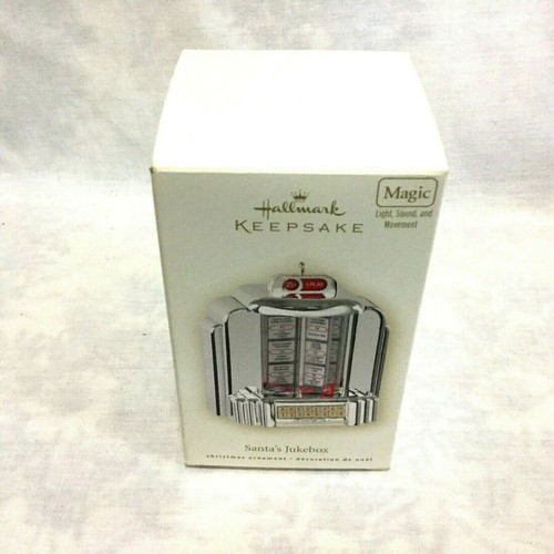 HALLMARK KEEPSAKE SANTA’S JUKEBOX CHRISTMAS ORNAMENT - 2007 - Picture 3 of 8