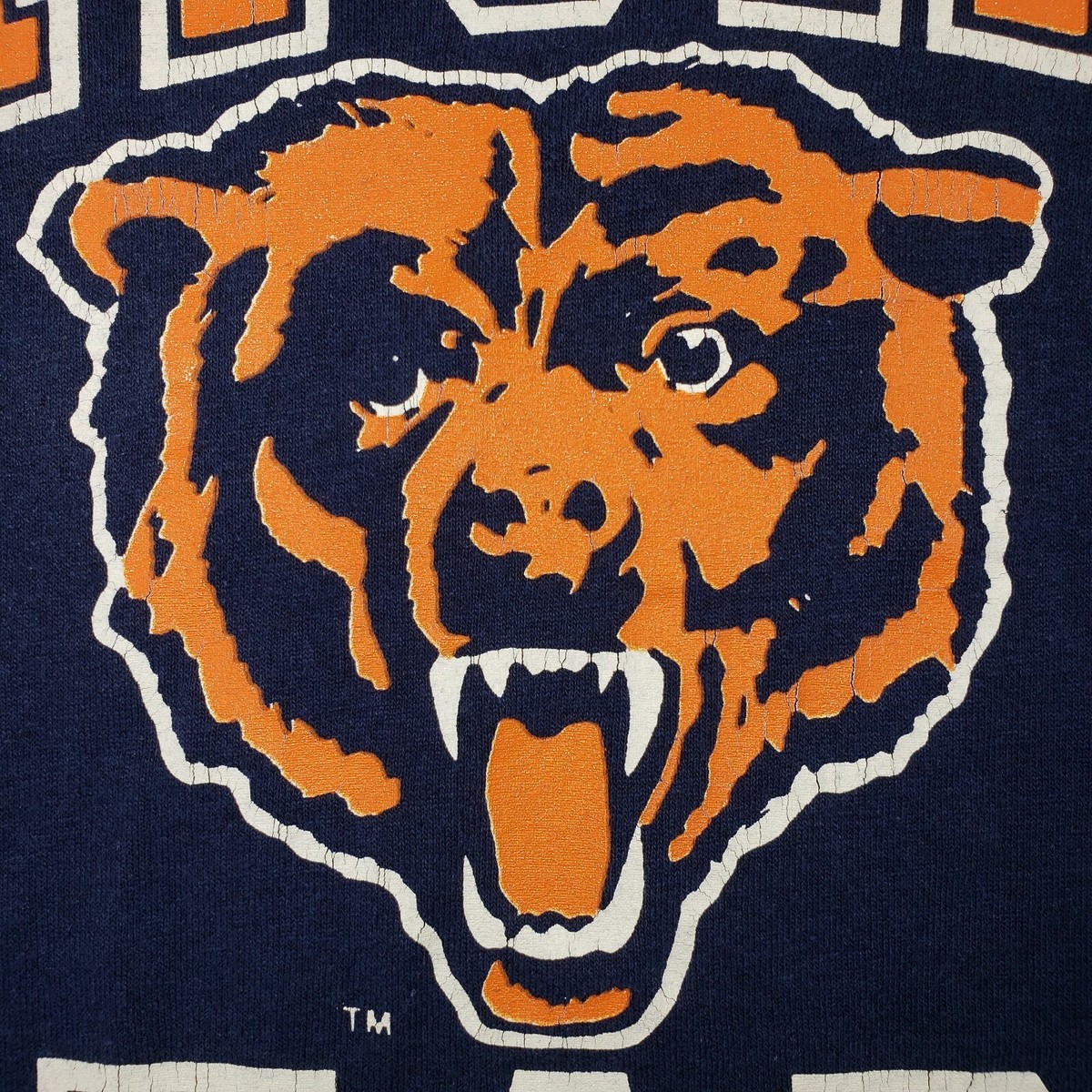 Vintage 80s Logo 7 Chicago Bears Jersey 3/4 Sleeve Stripe V Vintage 80s Logo 7 Chicago Bears Jersey 3/4 Sleeve Stripe V
