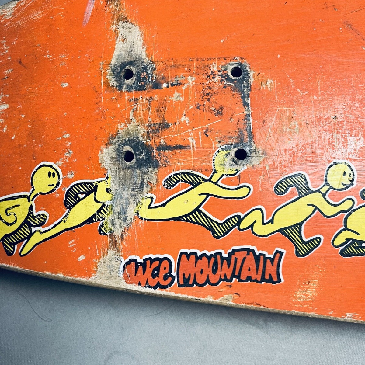 Vintage 90s Lance Mountain The Firm Skateboard Doughboy Shaped