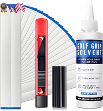 Deluxe Grip Repair Kits for Regripping Golf Clubs Inlcudes Hook Knife 2" x 10"