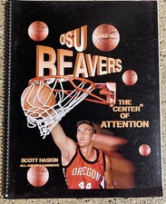 1992-93 OREGON STATE BEAVERS OSU MENS BASKETBALL MEDIA Guide Yearbook VTG 