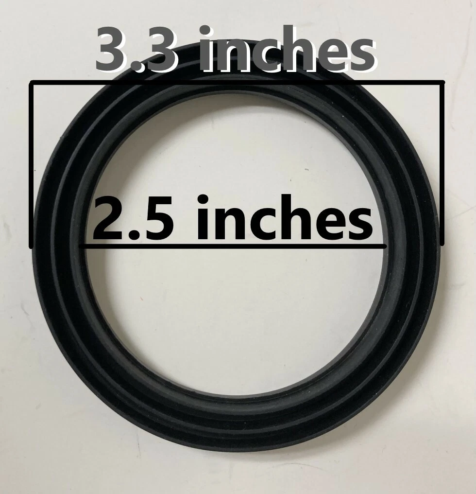 Two inch Toilet Flush Valve Gasket for one Piece Toilet Flush Valves by  NuFlush | eBay