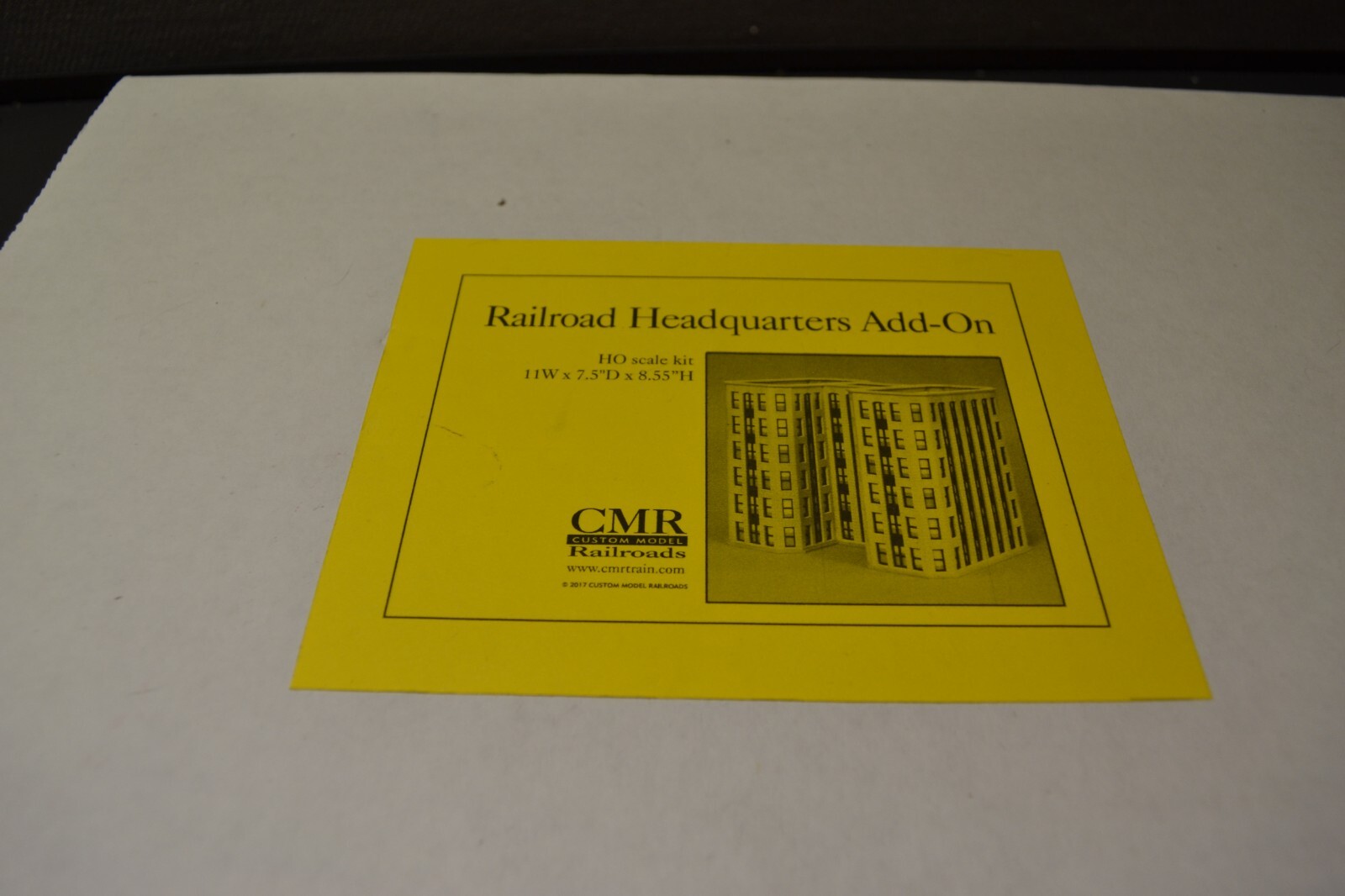 CMR Custom Model Railroads Railroad Headquarters AddOn HO Scale Kit