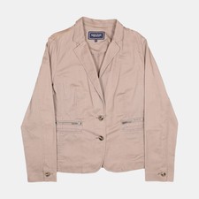 Maine Jacket / Size 16 / Short / Womens / Brown / Cotton