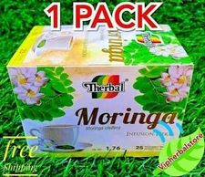 TE de MORINGA / MORINGA TEA 25 bags 2grs each Support Antioxidants Free Shipping