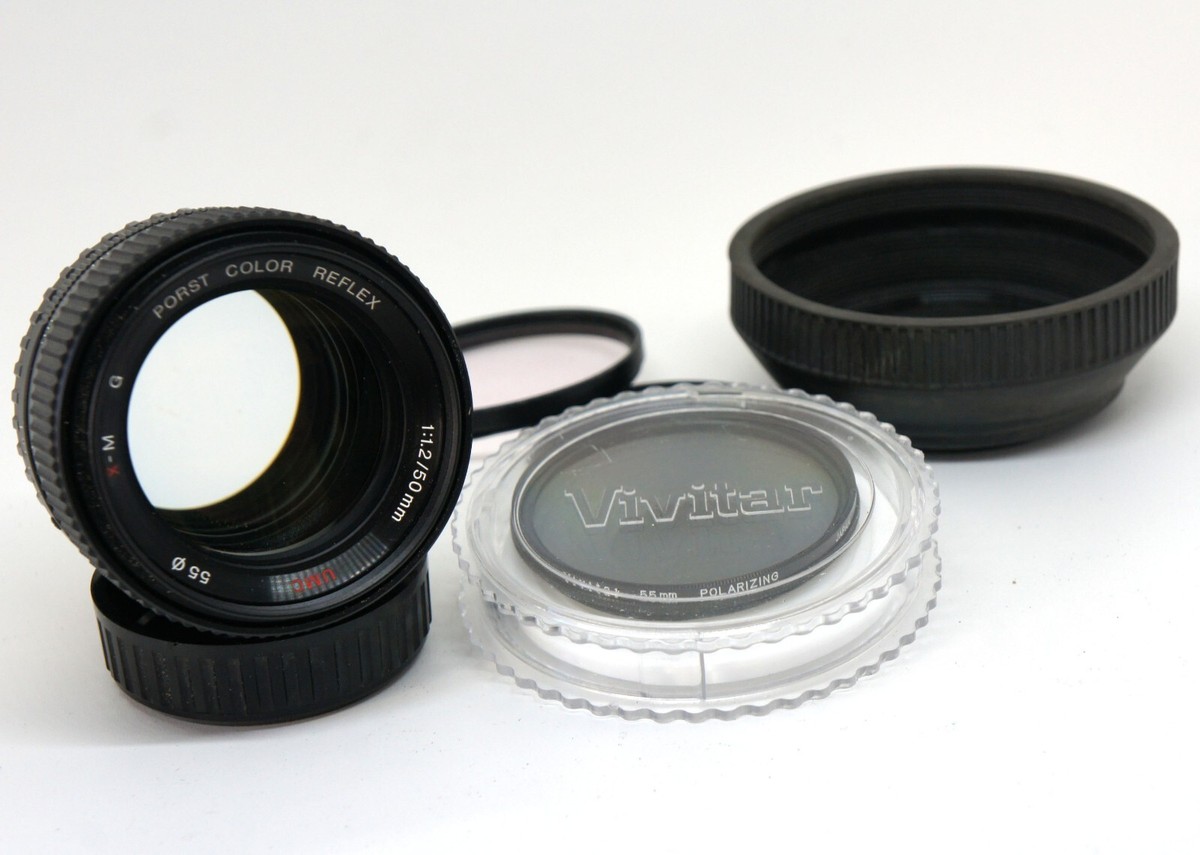 EXC! FAST Porst Color Reflex UMC X-M 1.2/50 50 mm F1.2 LENS Fujica