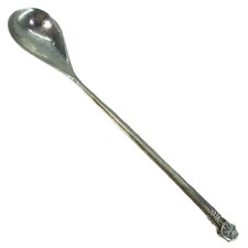 Omar Ramsden Arts & Crafts Solid Silver Sundae Ice Cream Spoon, London 1936