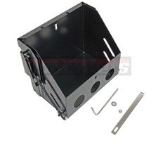Black Drop-down Battery Box Light Weight 10.5x7x8 Hot Street Rod Racing Drag
