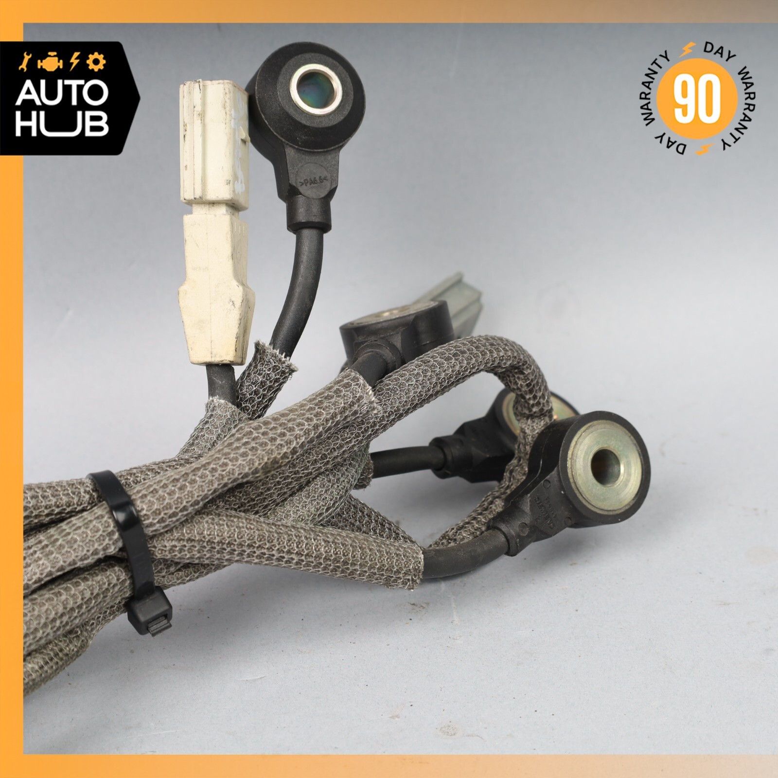 03-13 Bentley Continental GT GTC 6.0L W12 Engine Knock Sensor Set of 4 OEM 31k
