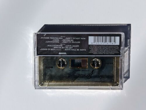 SEALED DUA LIPA FUTURE NOSTALGIA GOLDEN CASSETTE LIMITED EDITION - UK EXCLUSIVE - Foto 10 di 12
