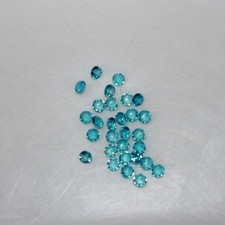 Apatite 2mm Faceted Round Loose Gemstone s 