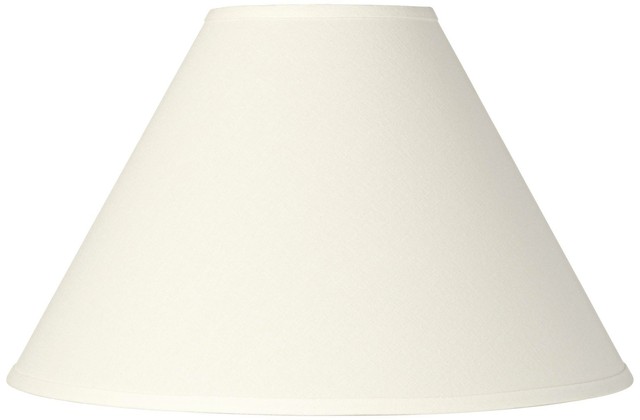 white linen lamp shade
