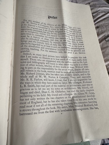 An Introduction To Medieval Europe 300-1500 by James Thompson Hardcover 1937 - Foto 8 di 12