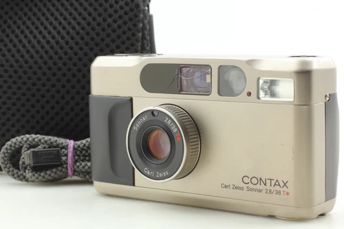 READ [Lens MINT] Contax T2 Titan Silver 35mm Point Shoot Film camera From  Japan