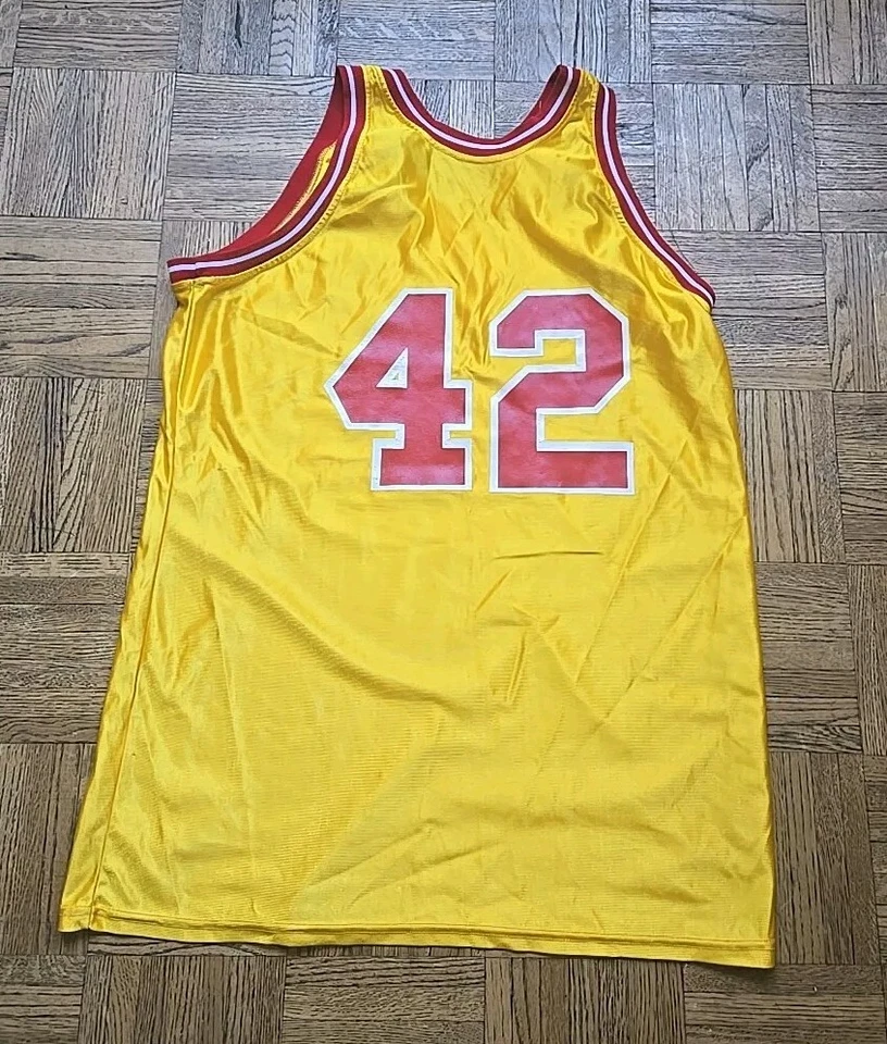Vintage Oakdale High DeLong Game Style Basketball Jersey Size 48 Vg+ Rare - Image 3 of 3
