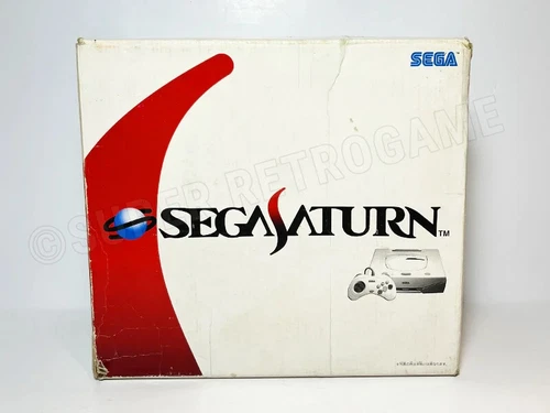 Sega Saturn blanche (boite blanche) HST-0019 Japan Complète Très Bon état