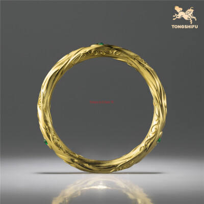 Anime Ne Zha 2 Official Universe Ring 1:1 Replica Brass 24K